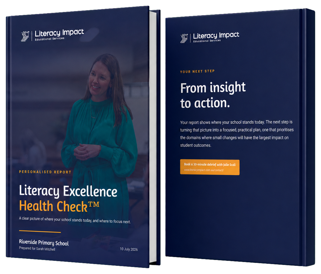 Literacy Excellence Health Check report preview